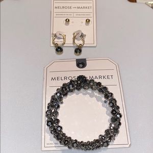 Melrose & Market Earrings & Bracelet Bundle- NWT